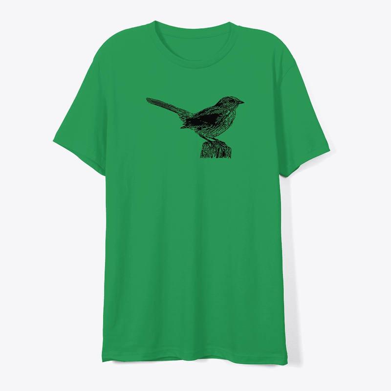 song sparrow Digisoft printed premium t-shirt