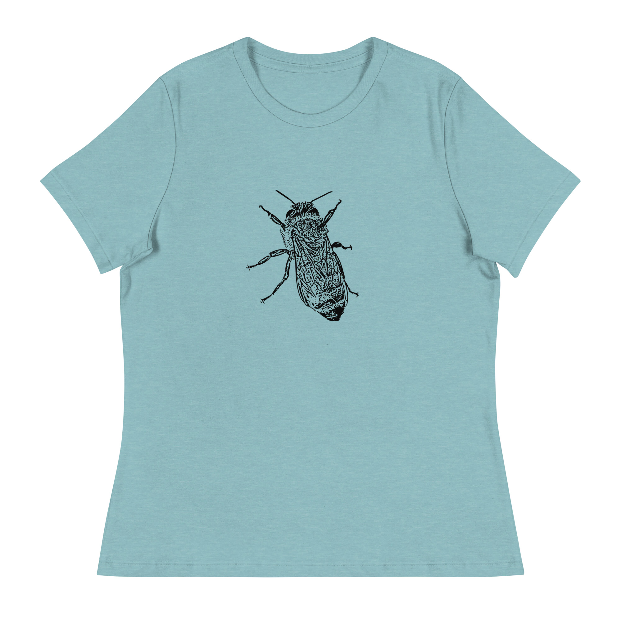 honey bee relaxed women's t-shirt