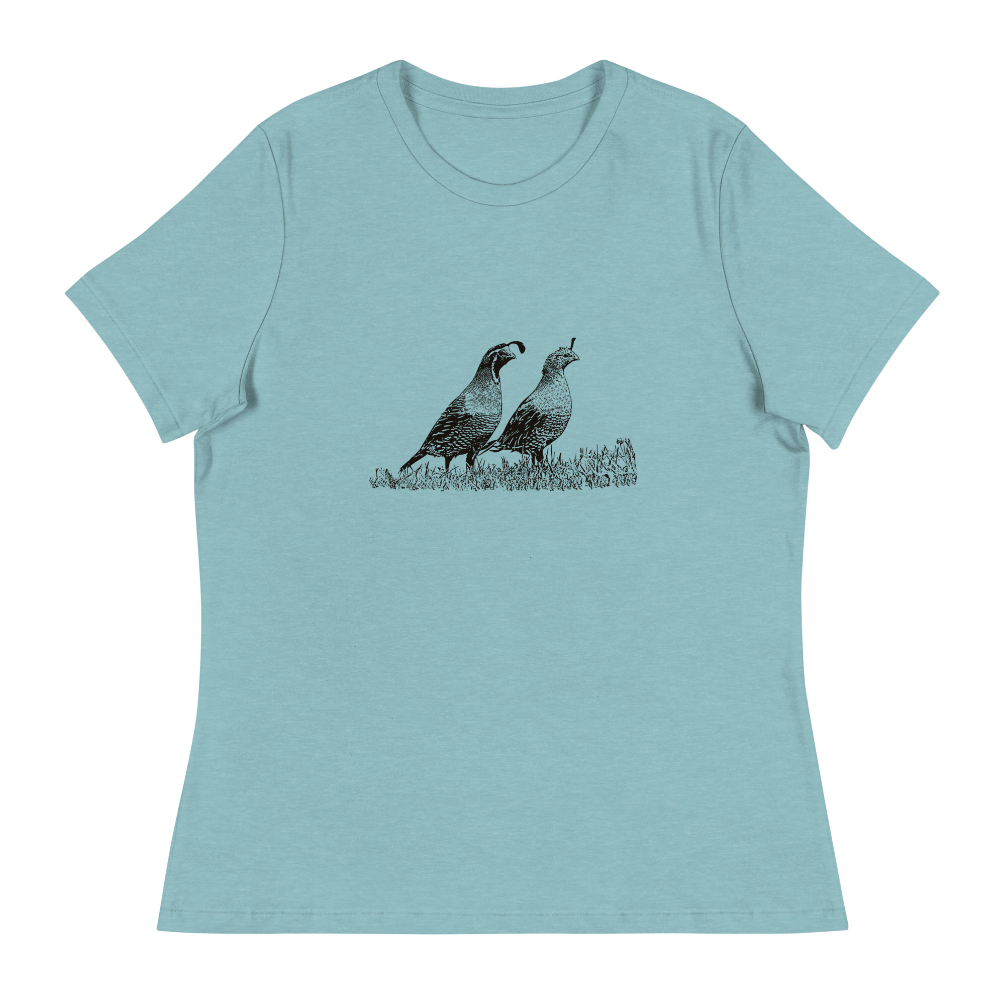 California Quail women's relaxed t-shirt