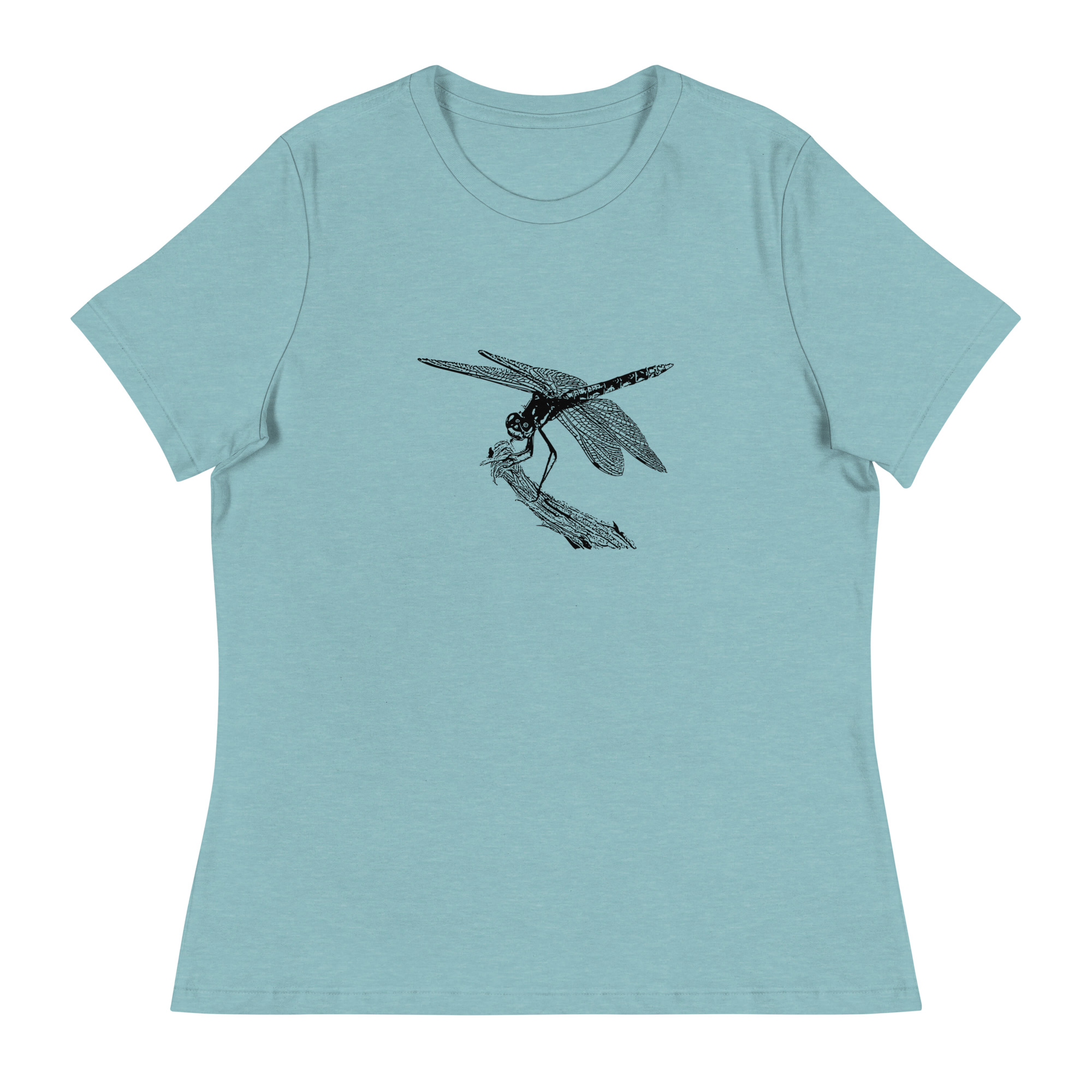 Dragonfly women's relaxed fit nature-themed t-shirt
