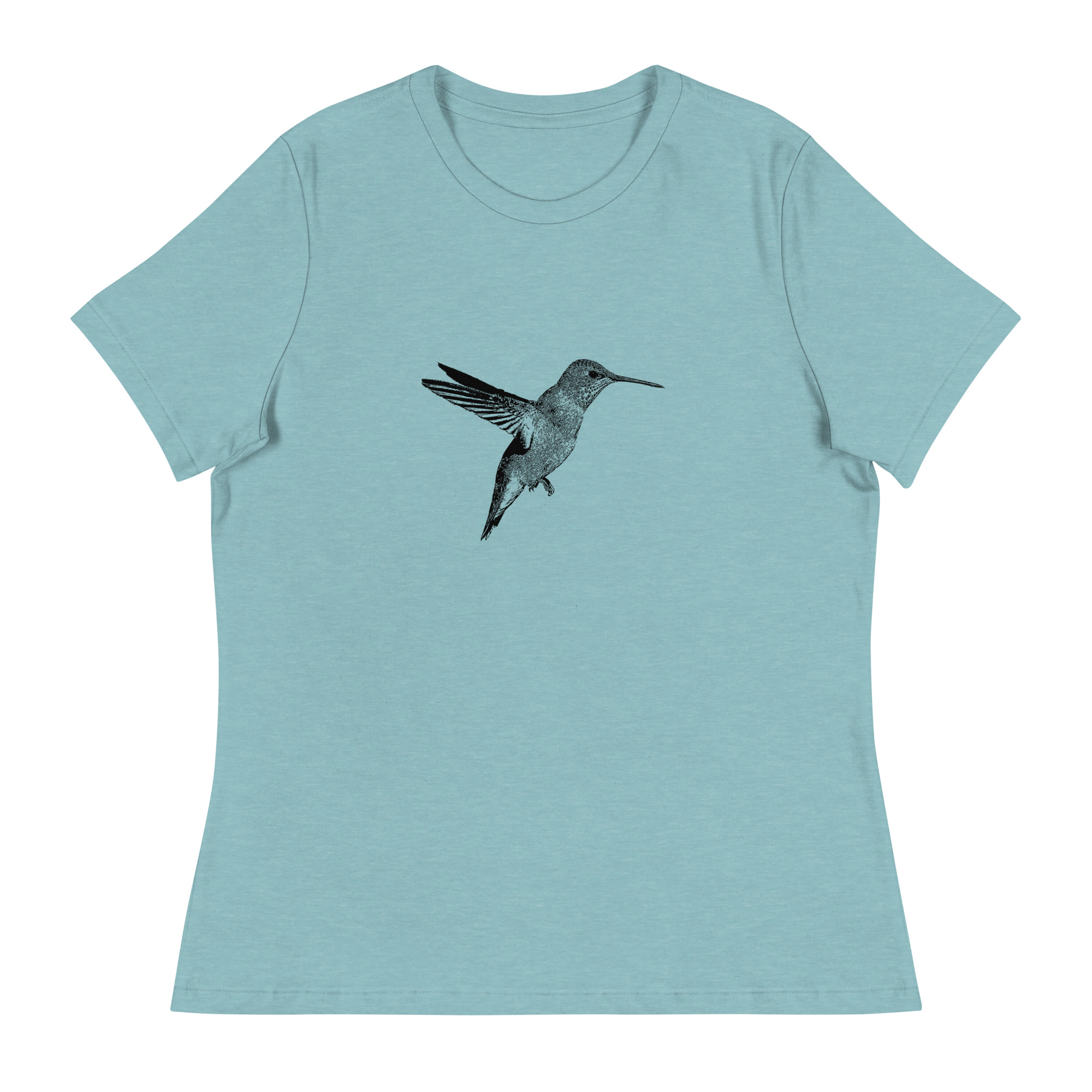 women's hummingbird t-shirt for birdwatchers