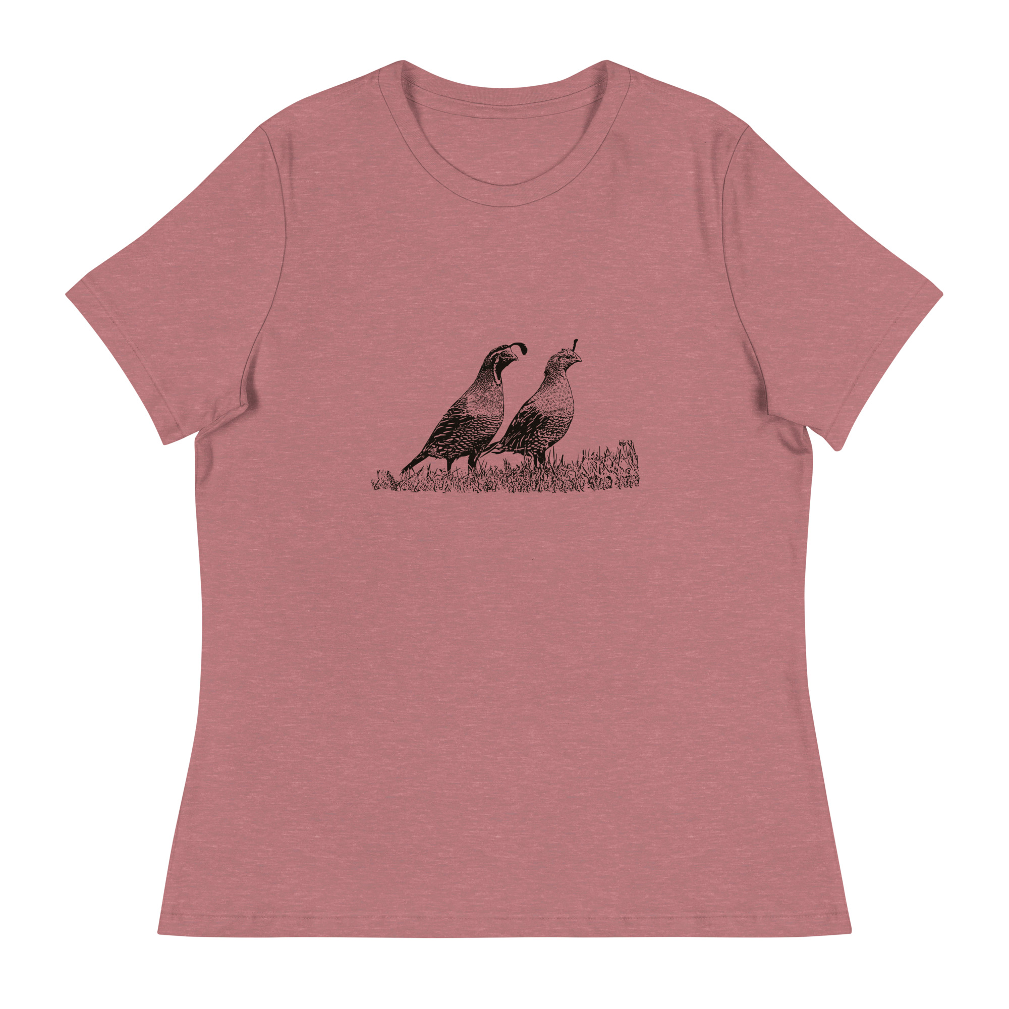 California Quail women's relaxed t-shirt