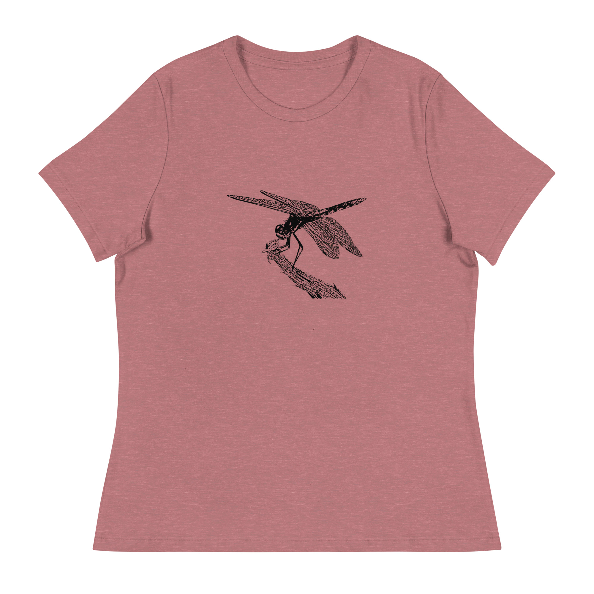 Dragonfly women's relaxed fit nature-themed t-shirt