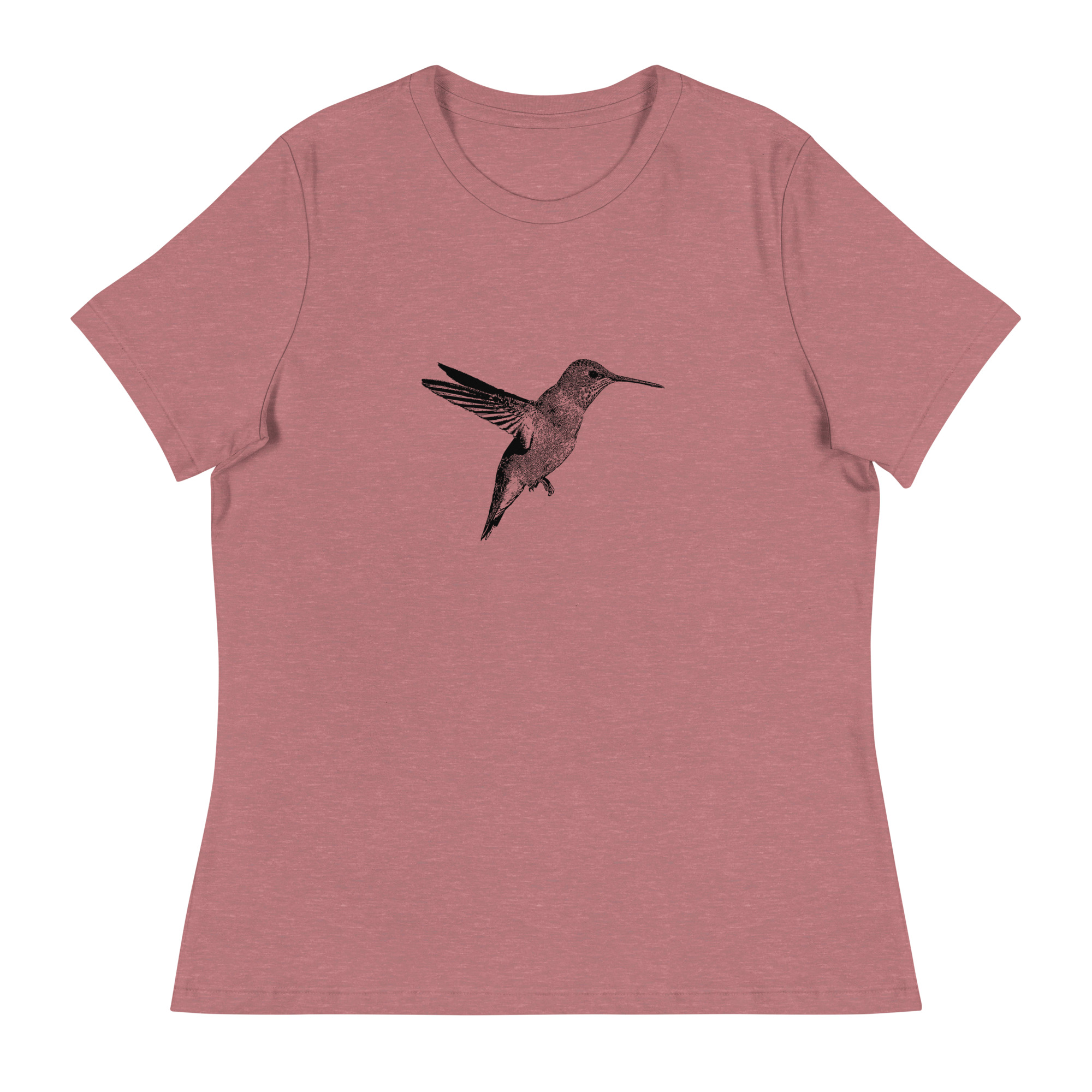 women's hummingbird t-shirt for birdwatchers