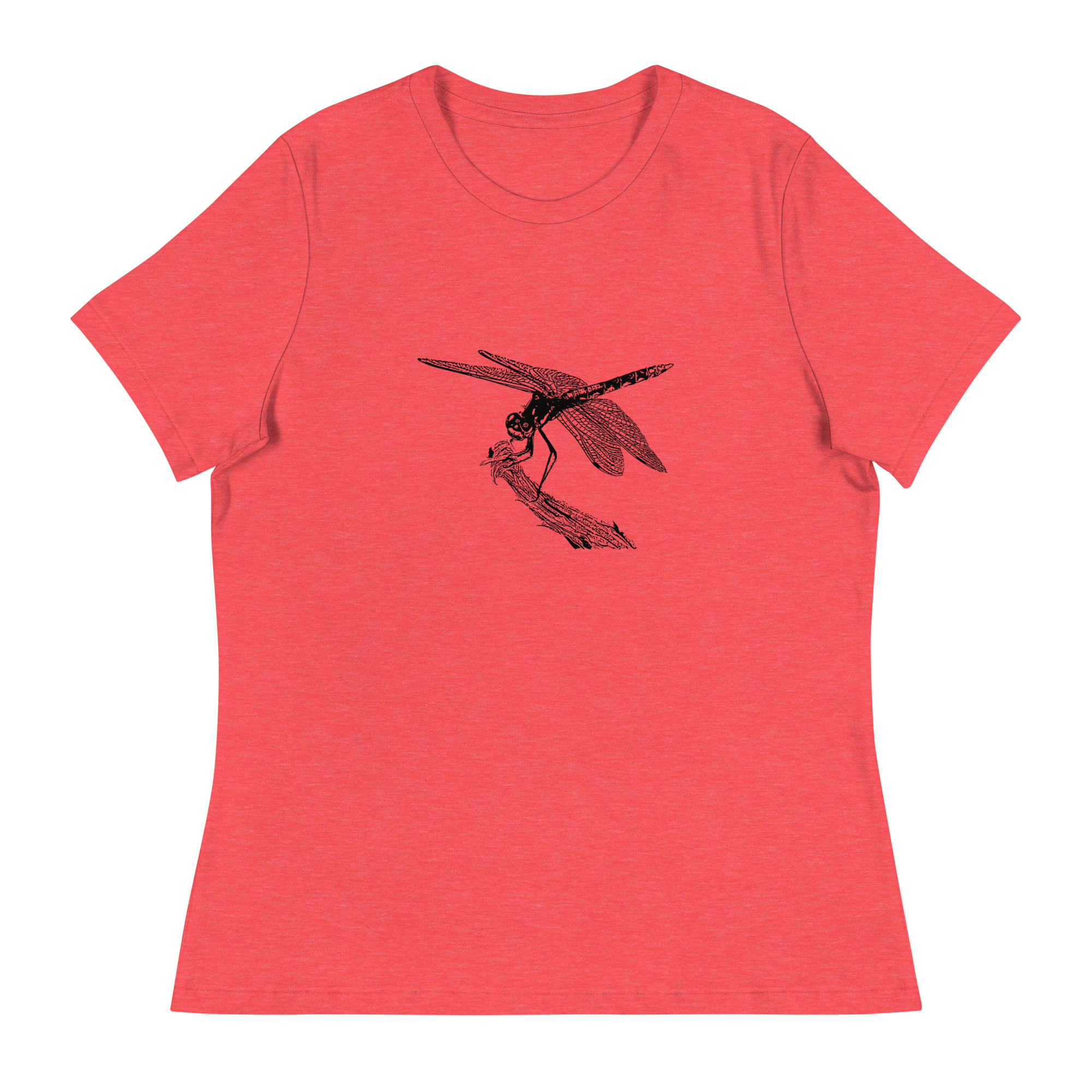 Dragonfly women's relaxed fit nature-themed t-shirt