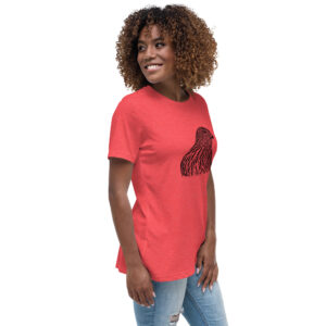 Cooper's hawk relaxed fit women's birdwatching t-shirt