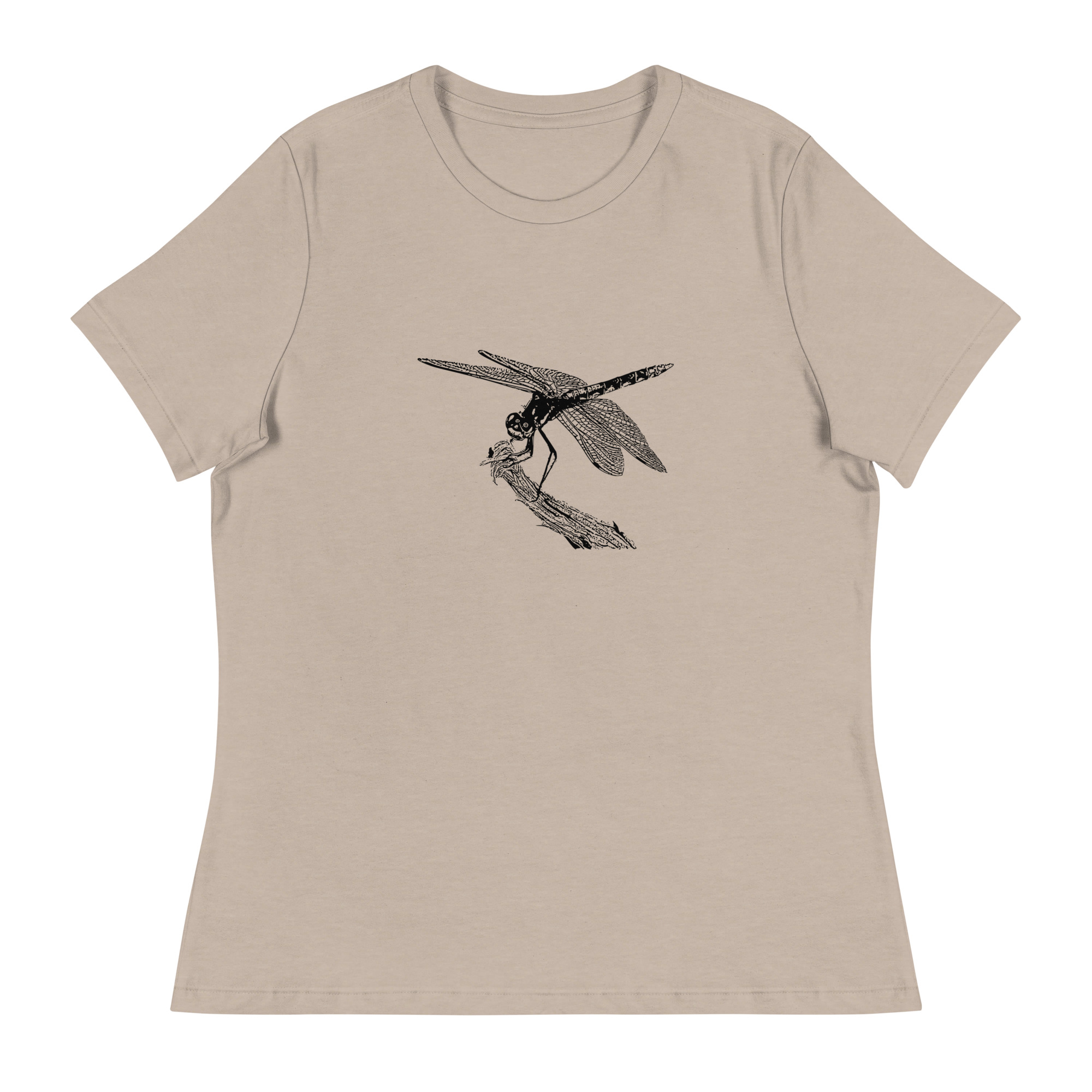 Dragonfly women's relaxed fit nature-themed t-shirt