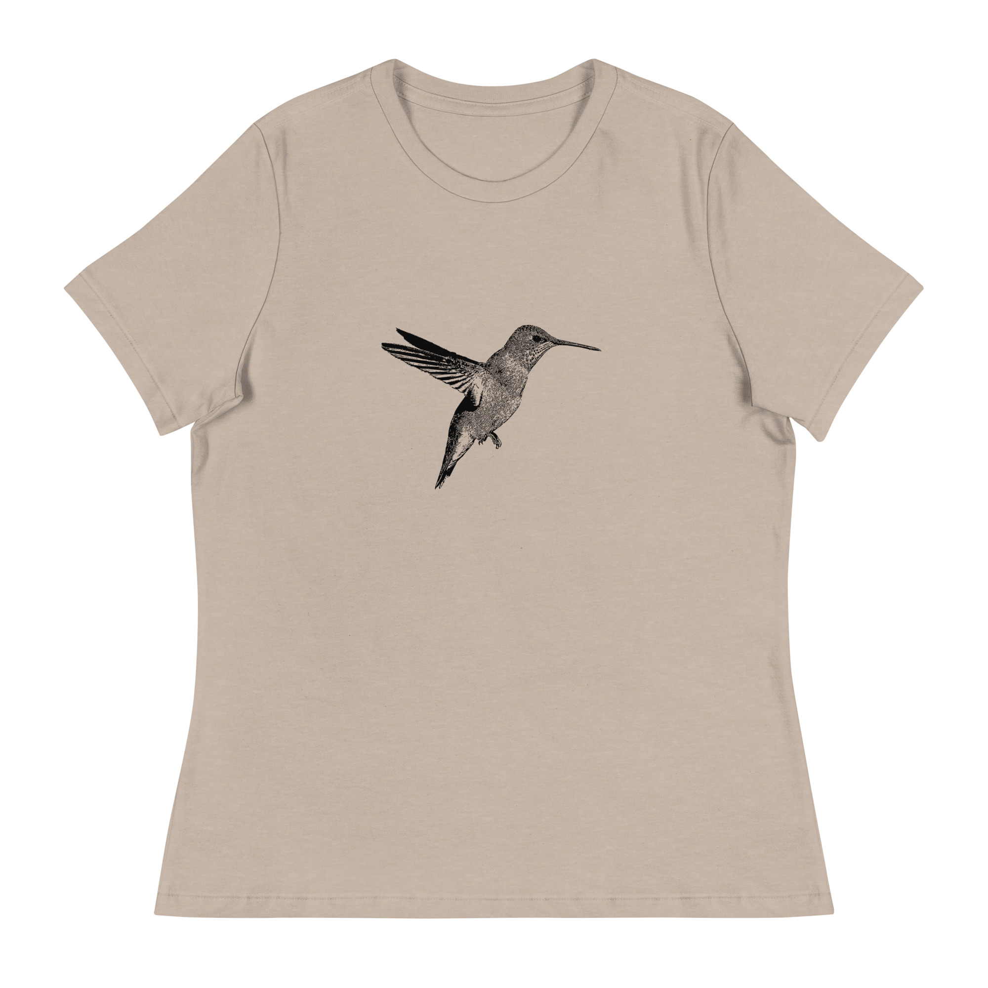 women's hummingbird t-shirt for birdwatchers