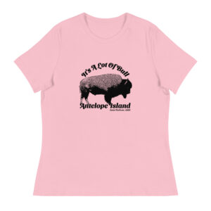 Antelope Island "It's a lot of bull" women's t-shirt