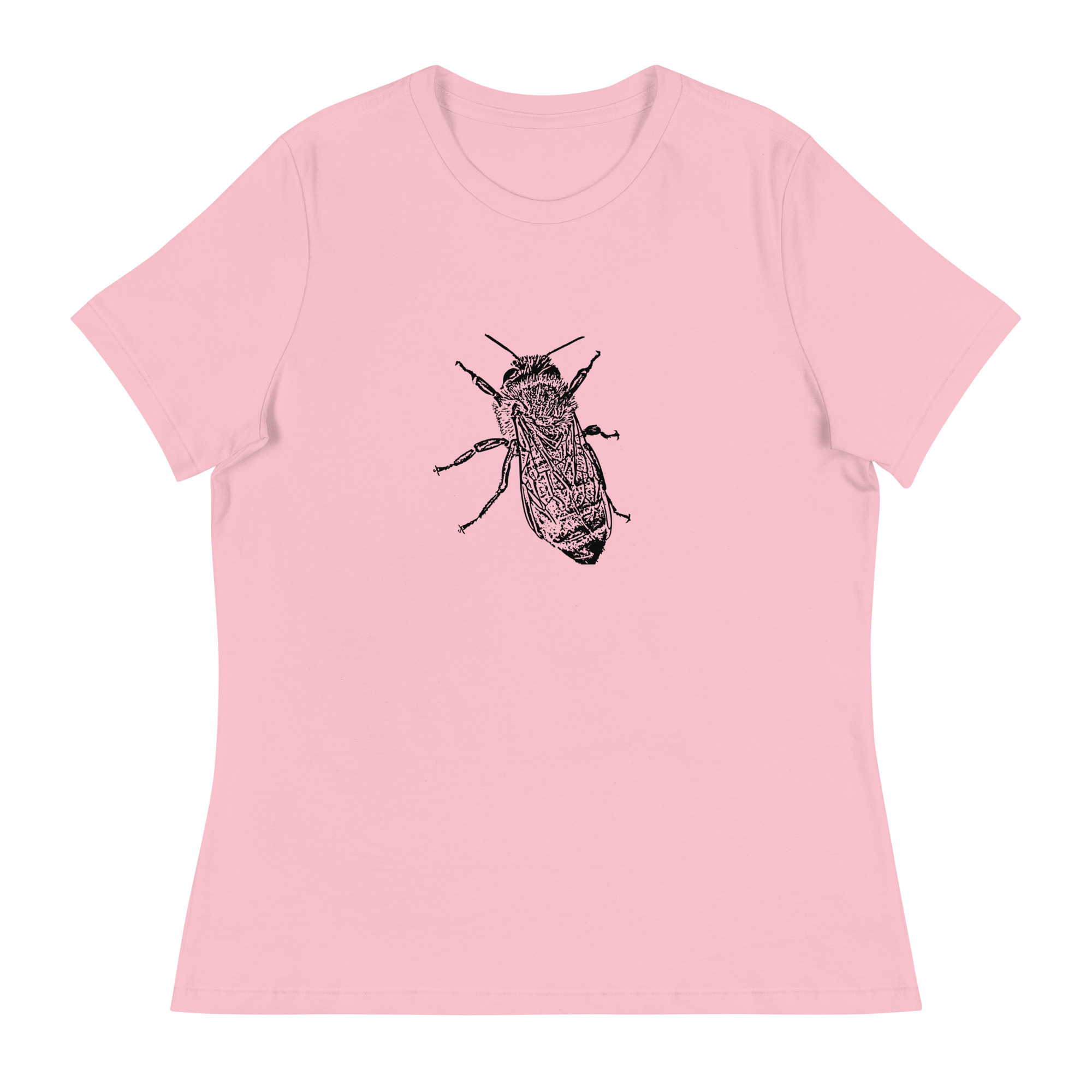 honey bee relaxed women's t-shirt