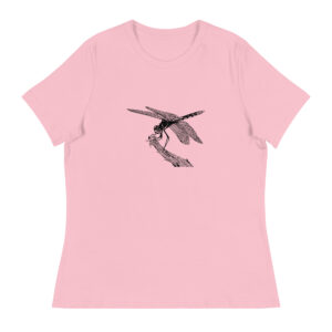 Dragonfly women's relaxed fit nature-themed t-shirt