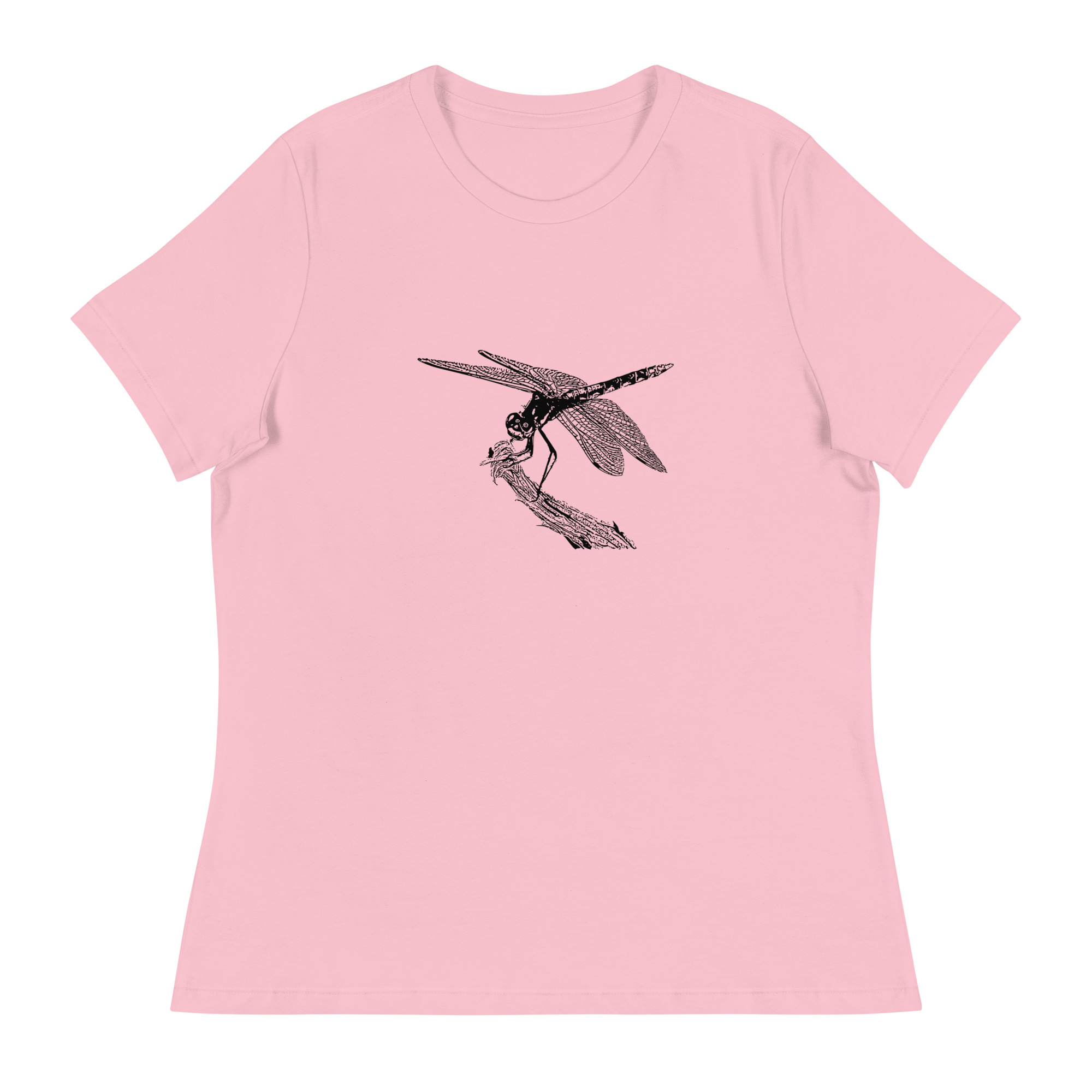 Dragonfly women's relaxed fit nature-themed t-shirt