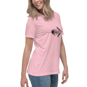 American white pelican women's relaxed fit birdwatching t-shirt