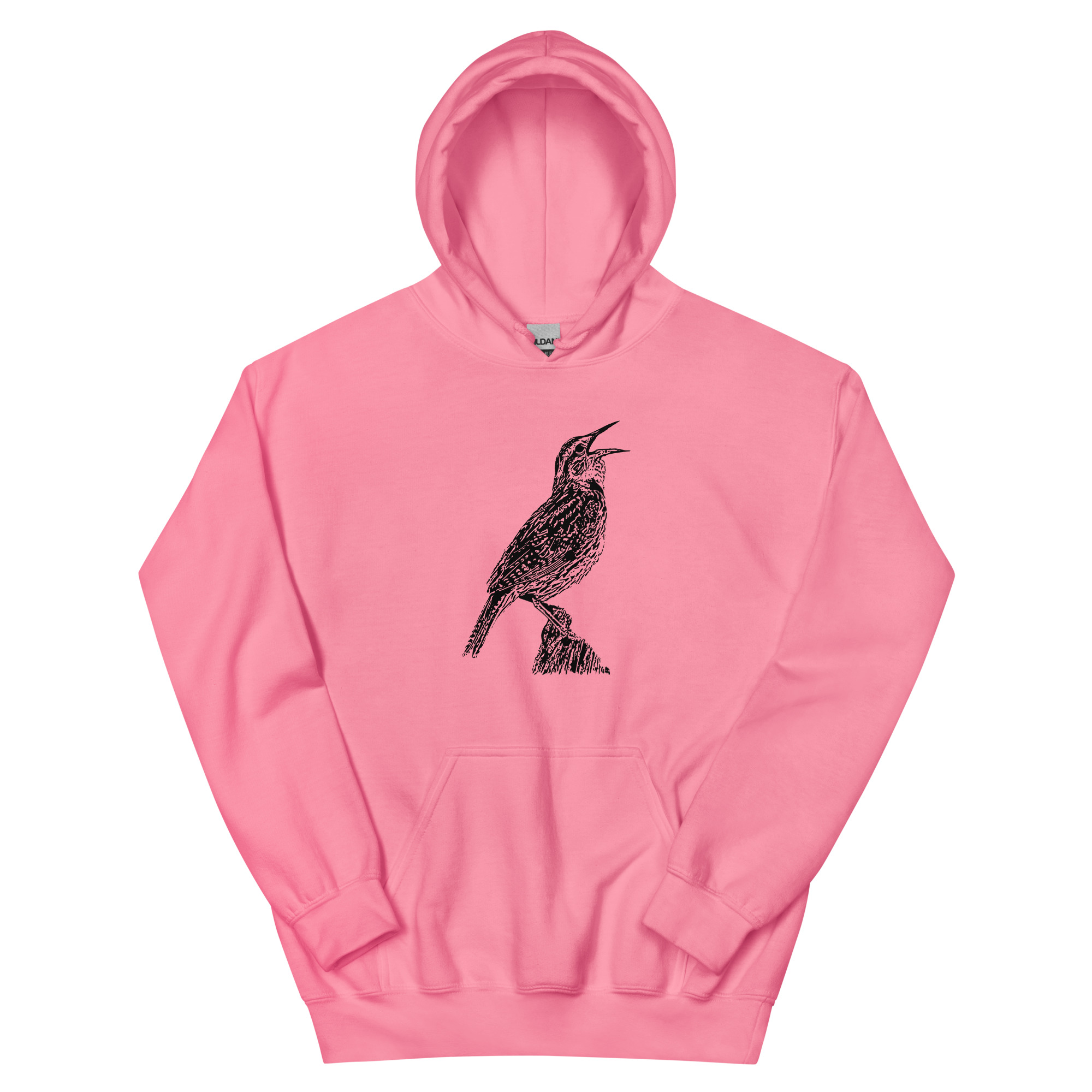 singing western meadowlark unisex hoodie