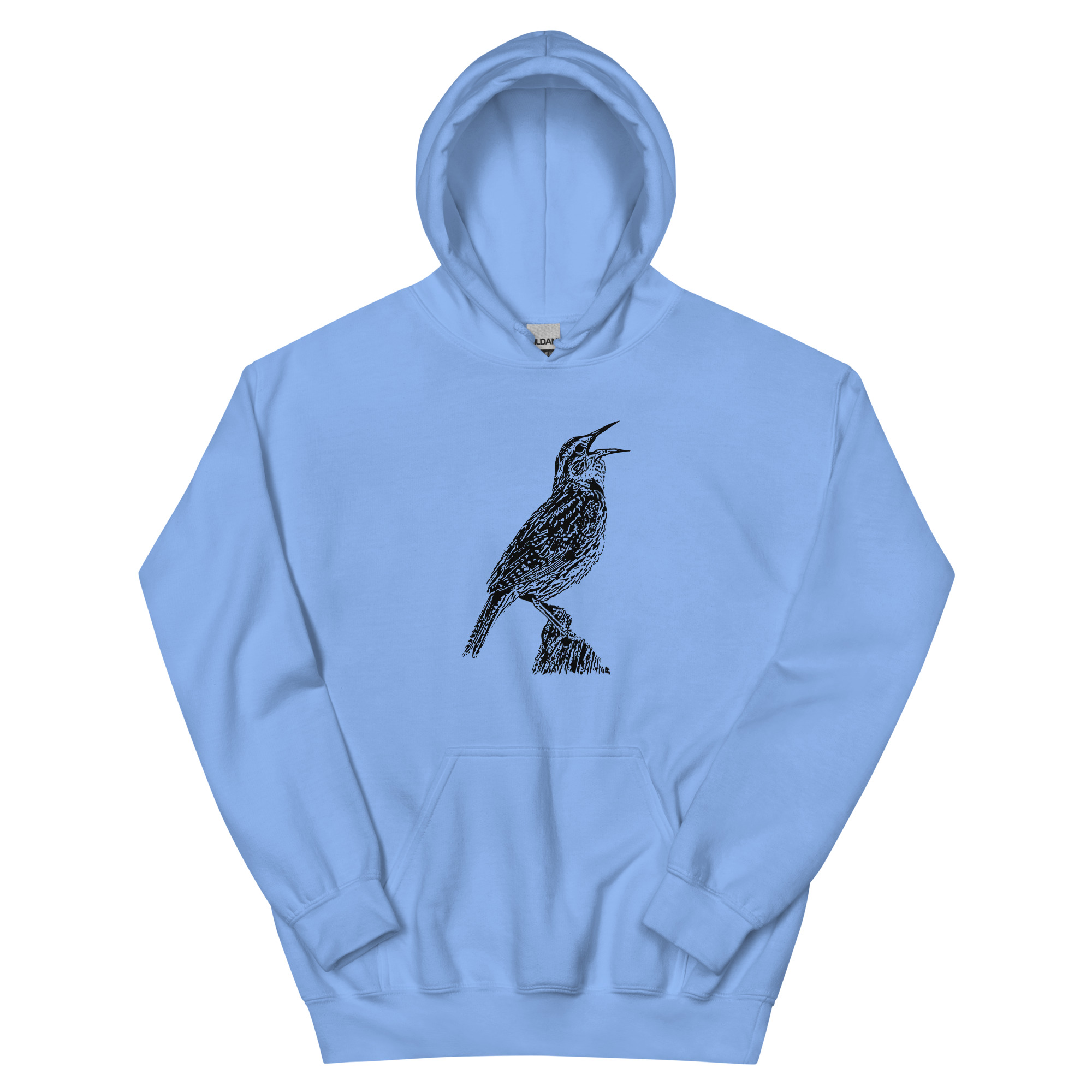 singing western meadowlark unisex hoodie