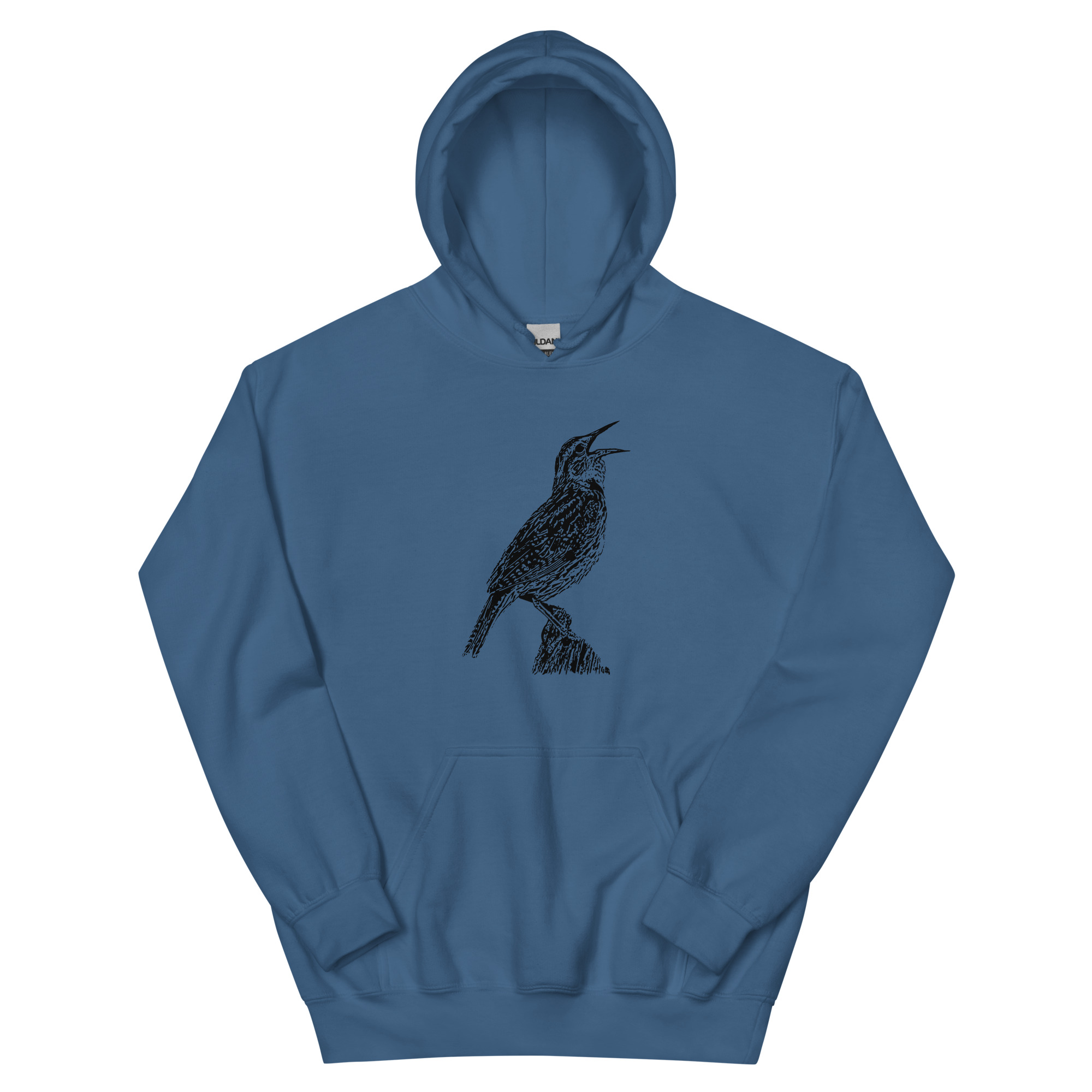 singing western meadowlark unisex hoodie