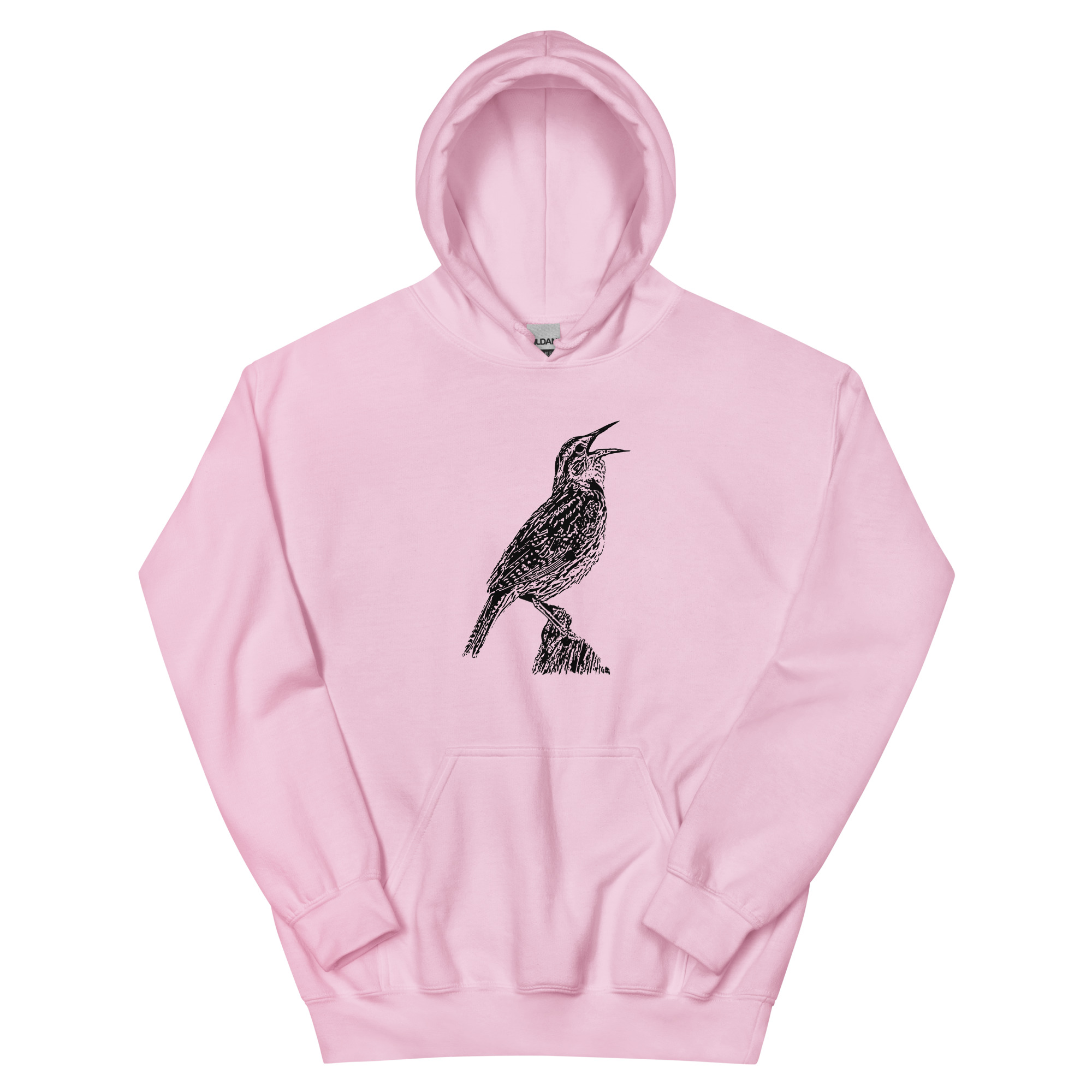 singing western meadowlark unisex hoodie