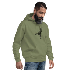 singing marsh wren unisex hoodie