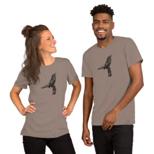 singing marsh wren unisex birding t-shirt